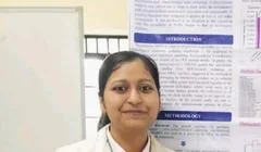 Ms. Simran Gupta, admitted to Charles University, Czech Republic